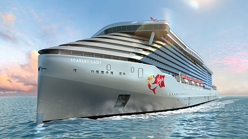 Virgin Voyages Takes Delivery Of Scarlet Lady